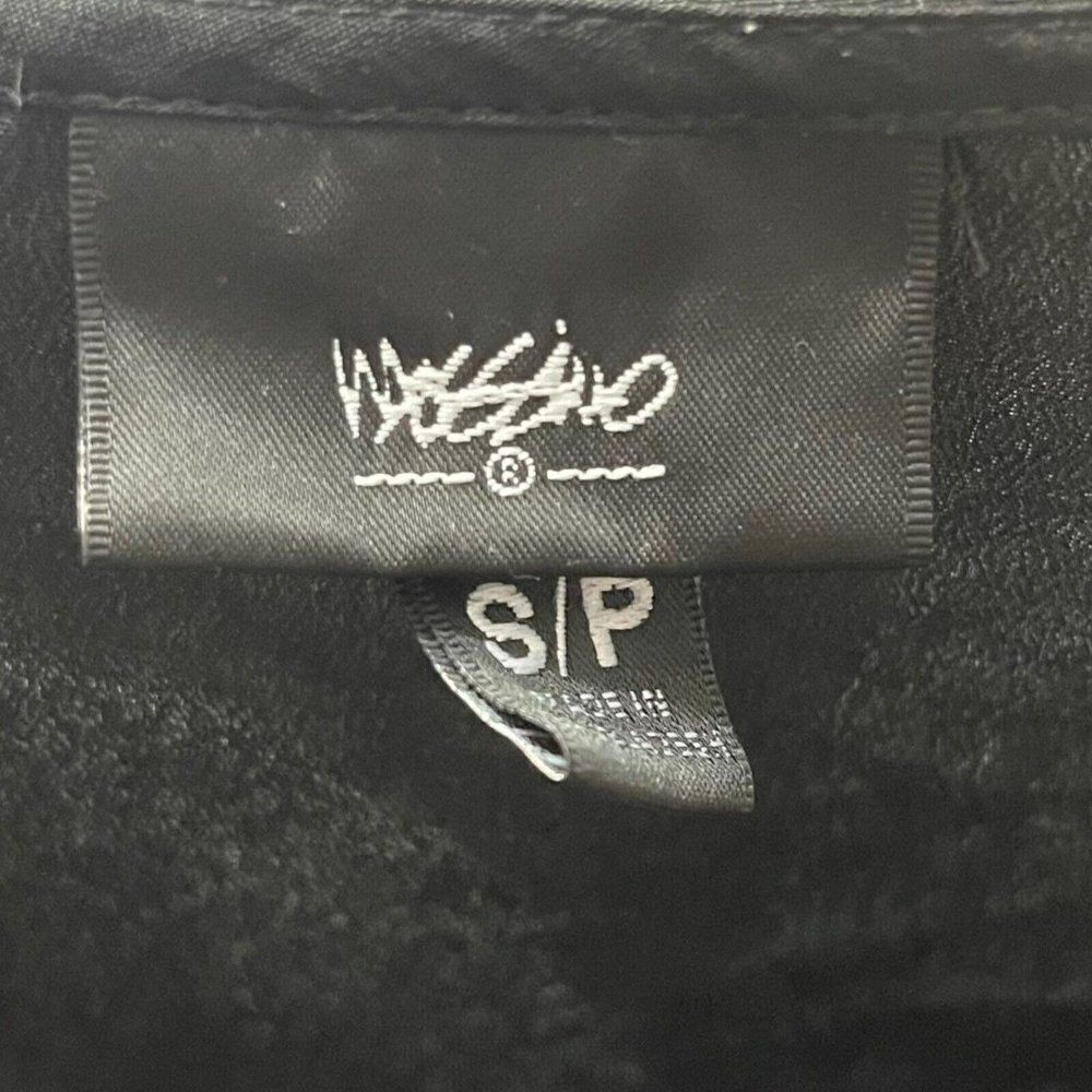 Mossimo Womens Black Blouse Size Small Pockets Semi Sheer Lightweight Casual Top - Picture 4 of 4